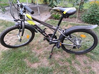 Detský bicykel CTM Scooby 2.0, 20”,matná sivá/žltá 11”