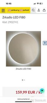 Zrkadlo LED
