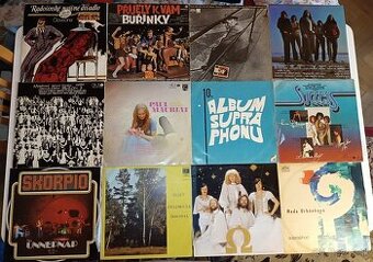 Predám zbierku vinylových platní