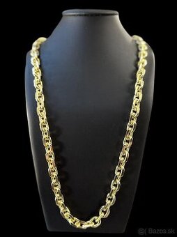 Zlatá reťaz - retiazka Anker/Pilka, 14k zlato 585