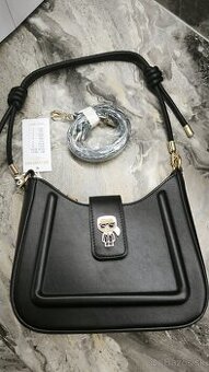 Úplne nová kabelka štýl Karl Lagerfeld, farba čierna cena ib