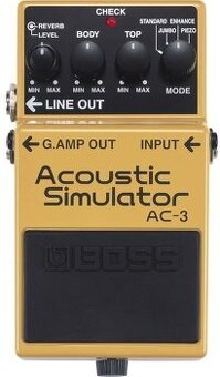 Predám Gitarový efekt Boss Acoustic Simulator AC-3