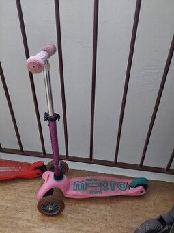 Kolobežka Mini micro bledofialová