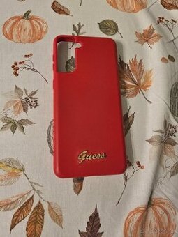 Cover zadný červený na Samsung s21 plus