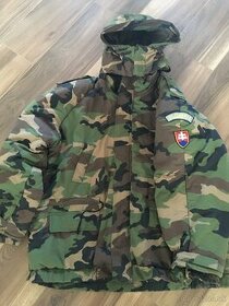 Vojenská zimná bunda veľkosť XL