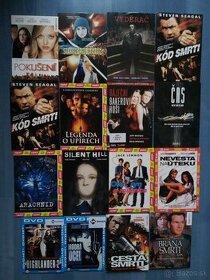 DVD filmy rôznych žánrov-originálne