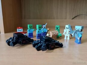 LEGO Minecraft figúrky + predmety (používané) - 1