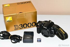 Nikon D3000 + příslušenství - 1
