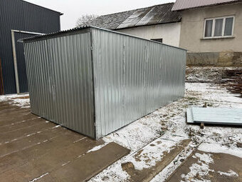 Plechová garáž 3x5m