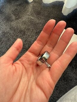 Oura Ring gen 4, size 8 (strieborny)