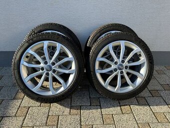 Hliníkové disky orig. Audi + zimné pneumatiky 225/45 R18