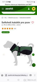 Predám softshellový kabábiť