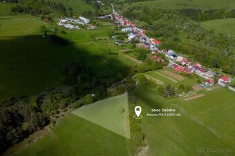 Investičný pozemok s výnimočným výhľadom – Osádka