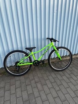Ľahký hliníkový detský bicykel Amulet 24 FUN