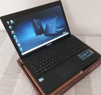 Predám notebook Asus X55A, Windows 10, Microsoft Office 2019