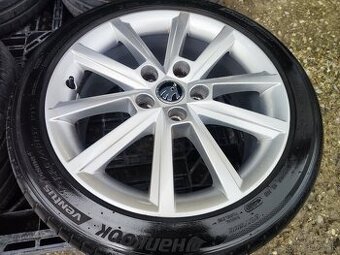 Alu sada =5x112 =orig. ŠKODA= s pneu= 225/45 R17