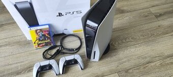 Predám PlayStation 5, PS5 + 2x dualsense