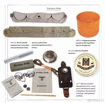 Kniha World War II - sbírkové předměty 2. světové války