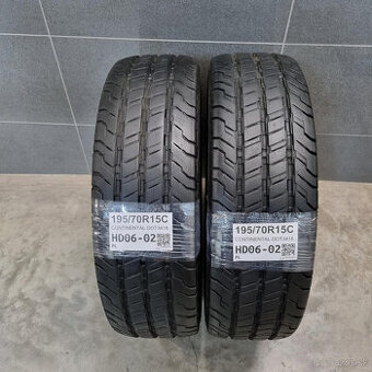 Dodávkové pneu 195/70 R15C CONTINENTAL DOT3418 - 1