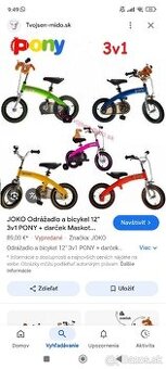 Odrážadlo - bicykel