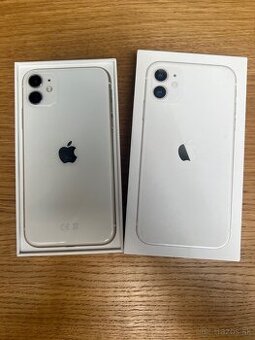 Predám iPhone 11 64GB, WHITE, TOP, 100% BAT, VOLNY