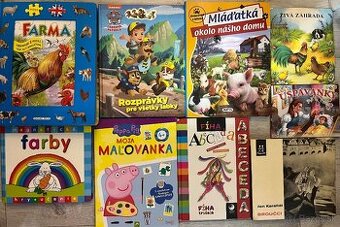 DETSKÉ RÔZNE KNIHY A LEPORELÁ