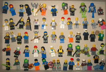 99x figurky original LEGO minecraft a mix minifiguriek