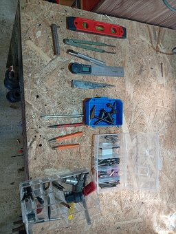 Predám vrtáky a ďalšie s dôvodu rušenia dielne