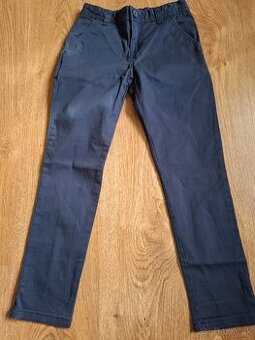 Chino nohavice tmavomodré 122