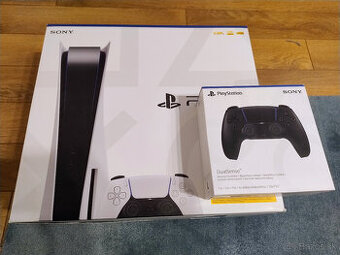 PLAYSTATION 5 s mechanikou + 2 ovládače