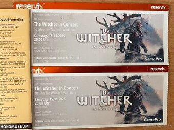 Predam 2 Listky - The Witcher Koncert 10 Rokov - Vieden