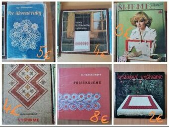 knihy - ručné práce