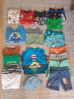 Oblečenie 110-116 + obuv 28-29 chlapec