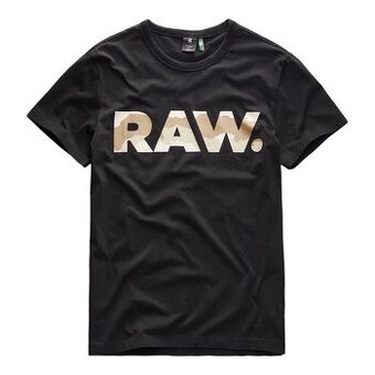 panske tricko G-STAR RAW velkost S cierne
