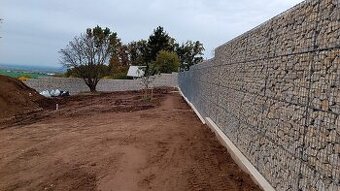 Gabiónové ploty a múry na mieru