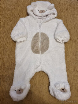 Hunaty overal F&F macko 62 + ciapka Rada