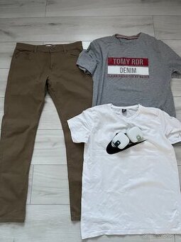 Nohavice + tricka
