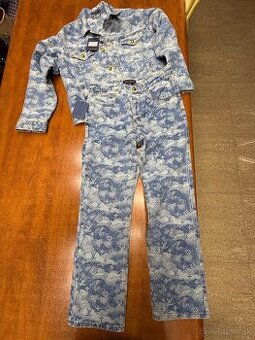 Pánsky džinsový komplet