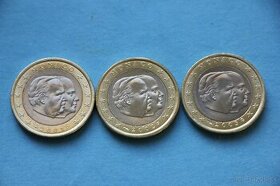 euromince San Marino a Monako Vatikan v UNC - 1