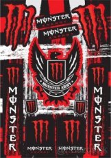 Predám sadu nálepiek moto Monster Energy 8