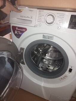 Parná práčka a LG 8kg.,1200ot./min A+++