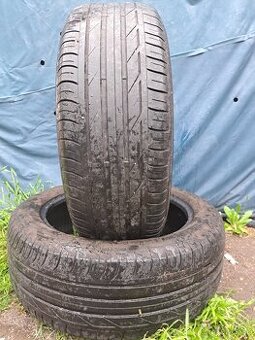 Ponúkam 2 letné pneumatiky Bridgestone Turanza 225/50 R18