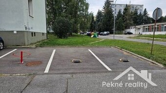 Prenájom parkovacích státí na sídlisku Sekier