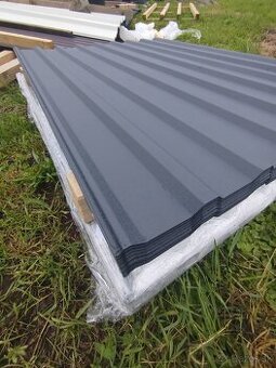 Trapézový plech od 3 €/m² – nové plechy, rôzne hrúbky