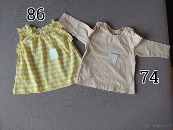 Detské/ dojčenské tričká, mikiny, svetre