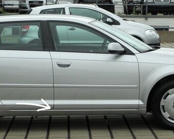 Kúpim lištu dverí na A3 Sportback 8PA 09
