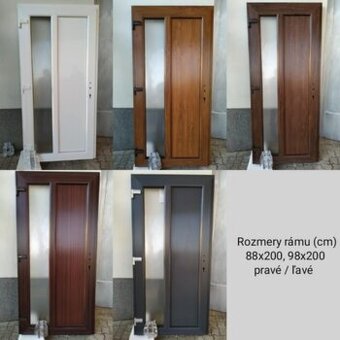 Predam kvalitne pvc vchodove dvere.