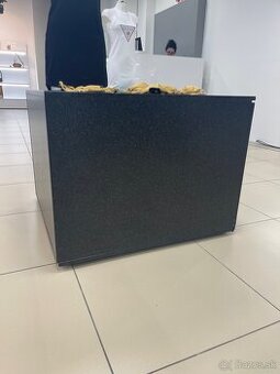 Velky úložný priestor - šuflik , čierna farba , 90x66 cm