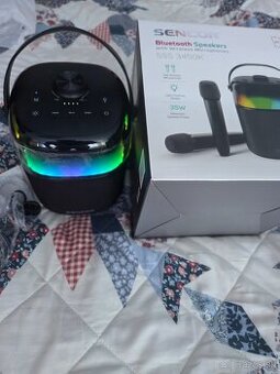 SSS 3450K bluetooth reproduktor čiernyFM radio karaoke plus