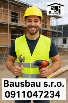 👷‍♂ Firma Bausbau hľadá živnostníkov do Nemecka